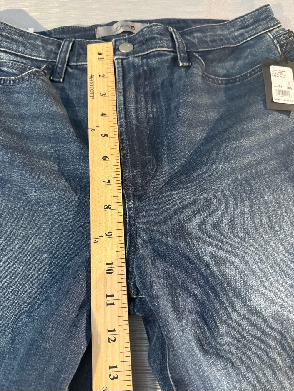 Joe's Jeans Women's Dark Blue Flared Jeans - Picture 7 of 10